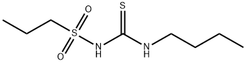 1-Butyl-3-(propylsulfonyl)thiourea Structure