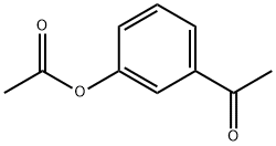3-乙酰氧基苯乙酮 结构式