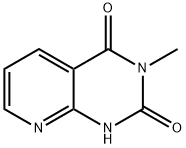 3-METHYL-PYRIDO[2,3-D]PYRIMIDINE-2,4(1H,3H)-DIONE Structure