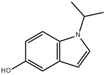 Indol-5-ol, 1-isopropyl- (8CI) Structure