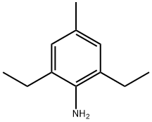 2,6-ジエチル-4-メチルベンゼンアミン 化学構造式