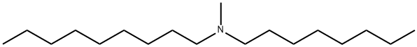 N-Methyl-N-octylnonylamine Structure