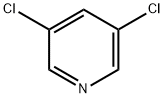 3,5-ジクロロピリジン 化学構造式