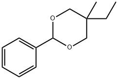 m-Dioxane, 5-ethyl-5-methyl-2-phenyl- (8CI) Structure