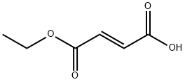 フマル酸モノエチル 化学構造式