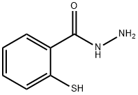 Benzoic acid, 2-Mercapto-, hydrazide Structure