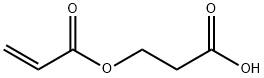 アクリル酸カルボキシエチル 化学構造式