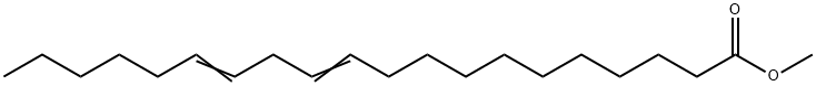 11,14-二十碳二烯酸甲酯 结构式
