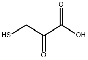 Propanoic acid, 3-mercapto-2-oxo- Structure