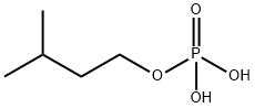 磷酸二氢-3-甲基丁醇酯 结构式