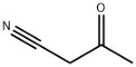 3-オキソブタンニトリル 化学構造式