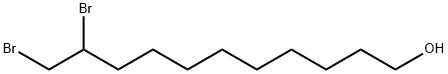 10,11-Dibromoundecane-1-ol Structure