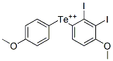 Diiodobis(4-methoxyphenyl) tellurium(IV) Structure