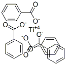 titanium(4+) benzoate Structure