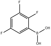 2,3,5-トリフルオロフェニルボロン酸 化学構造式
