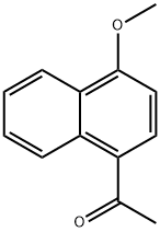 1-(4-METHOXY-1-NAPHTHYL)ETHANONE Structure