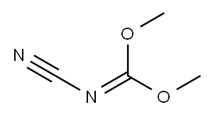 N-氰亚胺基碳酸二甲酯, 24771-25-3, 结构式
