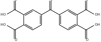 4,4'-カルボニルビス(フタル酸) 化学構造式