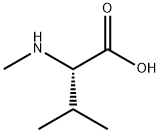 N-甲基L-缬氨酸, 2480-23-1, 结构式