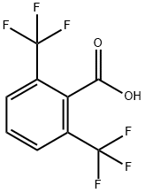 2,6-ビス(トリフルオロメチル)安息香酸 化学構造式