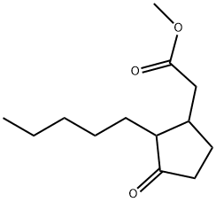 ジヒドロジャスモン酸メチル (cis-, trans-混合物) 化学構造式