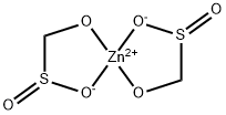 ビス(ヒドロキシメタンスルフィン酸)亜鉛 化学構造式