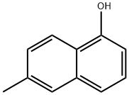 6-メチル-1-ナフトール 化学構造式