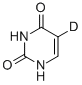 尿嘧啶-5-D 结构式