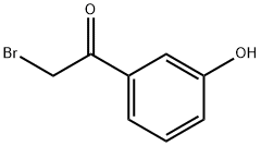 3-(2-溴乙酰基)苯酚 结构式