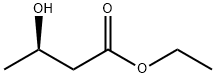 (R)-(-)-3-ヒドロキシ酪酸エチル 化学構造式