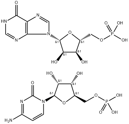 聚肌苷-聚胞苷酸复合物, 24939-03-5, 结构式