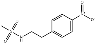 N-(4-nitrophenethyl)methanesulphonamide Structure