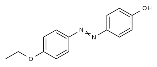 4-[(4-ETHOXYPHENYL)DIAZENYL]PHENOL, 2496-26-6, 结构式
