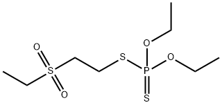 乙拌磷砜, 2497-06-5, 结构式