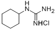 cyclohexylguanidine monohydrochloride Structure