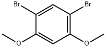 1,5-ジブロモ-2,4-ジメトキシベンゼン 化学構造式