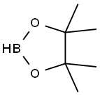 4,4,5,5-テトラメチル-1,3,2-ジオキサボロラン 化学構造式
