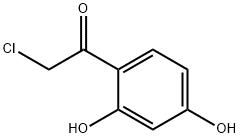 2-クロロ-2',4'-ジヒドロキシアセトフェノン 塩化物 化学構造式
