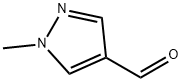 1-メチルピラゾール-4-カルボキシアルデヒド 化学構造式