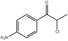 1-Propanone, 1-(4-aminophenyl)-2-chloro- (9CI) Structure