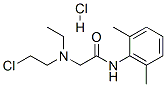 2-[(2-Chloroethyl)ethylamino]-2',6'-acetoxylididehydrochloride Structure
