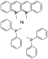 TETRAKIS(METHYLDIPHENYLPHOSPHINE)NICKEL (0) Structure