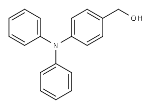 4-二苯胺基苯甲醇 结构式
