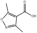 3,5-DIMETHYLISOXAZOLE-4-CARBOXYLIC ACID Structure