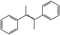 α,β-ジメチルスチルベン 化学構造式
