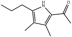 Ethanone, 1-(3,4-dimethyl-5-propyl-1H-pyrrol-2-yl)- (9CI) Structure