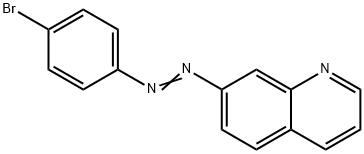 7-[(4-Bromophenyl)azo]quinoline Structure