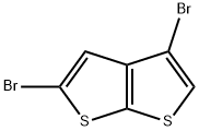 2,4-dibromothieno[2,3-b]thiophene Structure