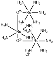 Tetradecaamminedi-mu-oxotriruthenium(6+) hexachloride Structure