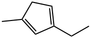 3-Ethyl-1-methyl-1,3-cyclopentadiene Structure